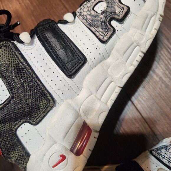 Nike Air More Uptempo 96 Animal instinct sneakers Size 5.5Y - Picture 10 of 11